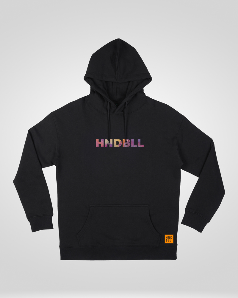 Handbal Color Hoodie Black