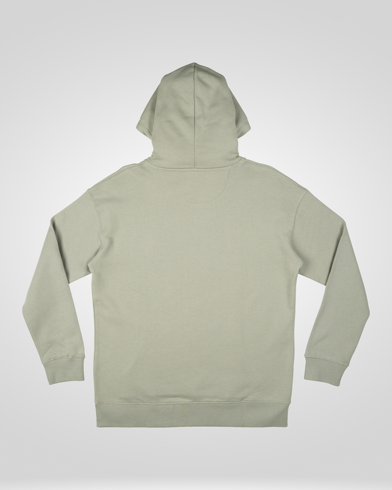 Handbal Hoodie Minimal Pistachio achterkant